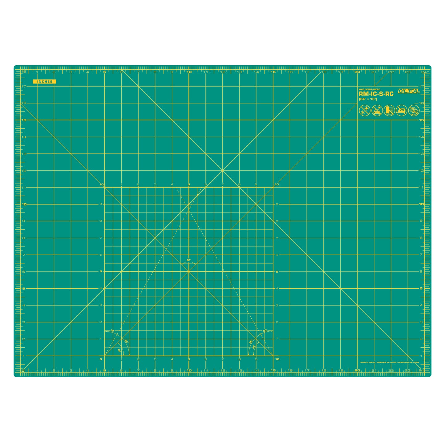 Olfa Self Healing Cutting Mat - Medium (24in x 18in/60cm x 45cm)