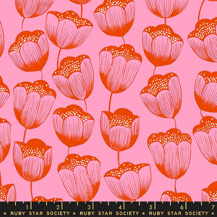 Firefly by Sarah Watts of Ruby Star Society for Moda Fabrics: Tulips - Orchid (RS2070-12)