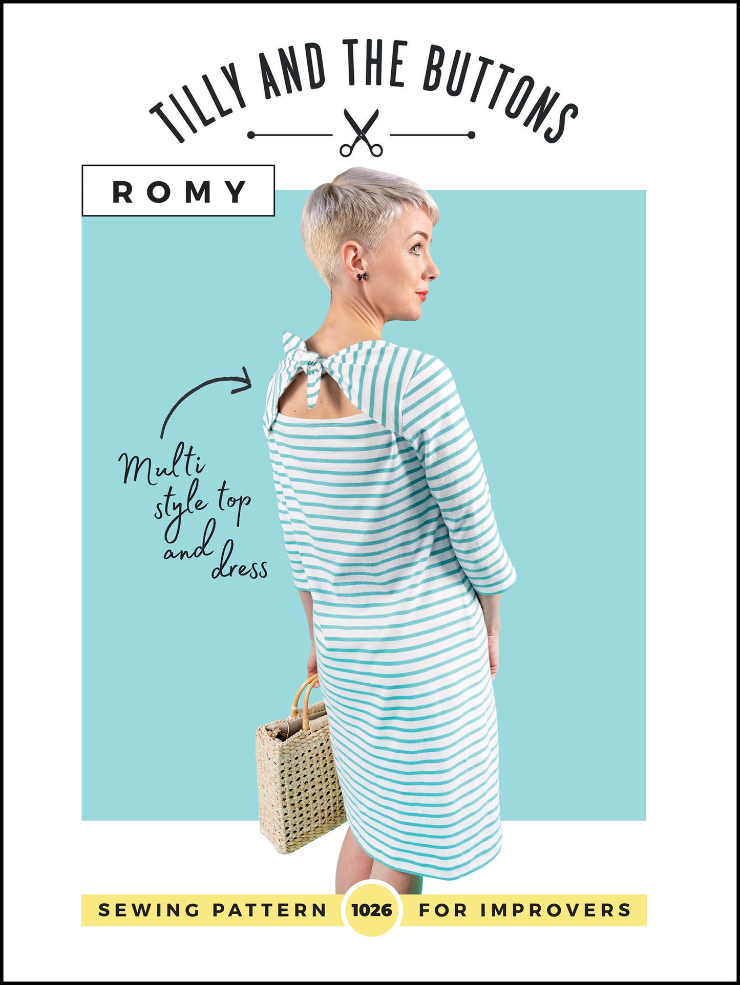 Romy Top and Dress by Tilly and the Buttons (1026) (paper sewing pattern)