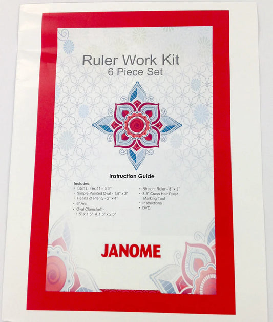Janome Ruler Work Kit - 6 Piece Set
