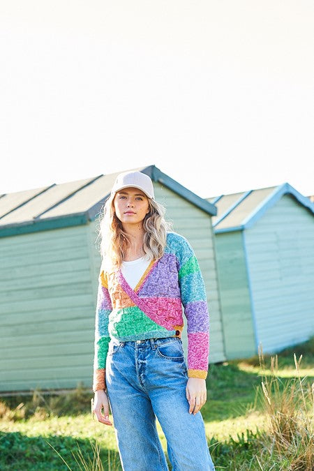 Cardigans in Stylecraft Batik Swirl 10007 (printed pattern)