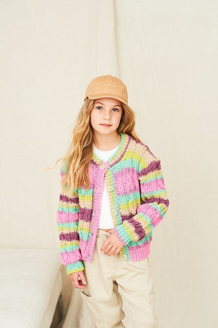 Cardigan and Sweater in Stylecraft Merry Go Round Chunky 10046
