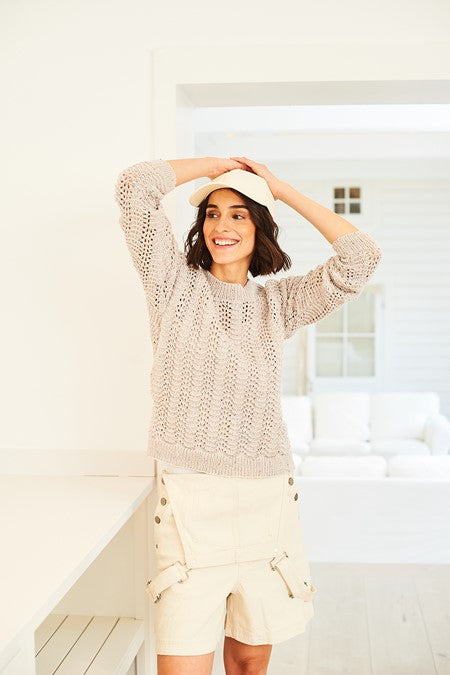 Sweater, Top and Hat in Stylecraft ReCreate DK 10059