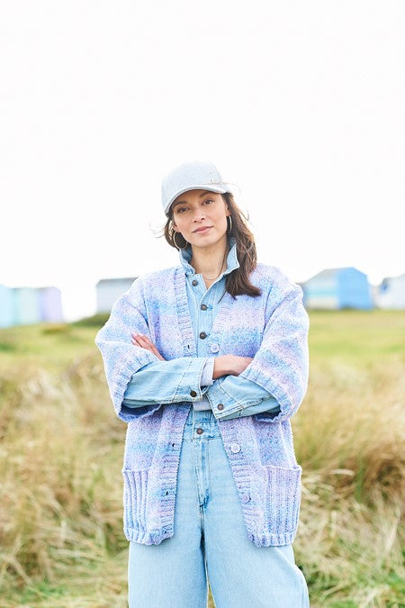 Cardigans in Stylecraft Aran 10090 (printed pattern)