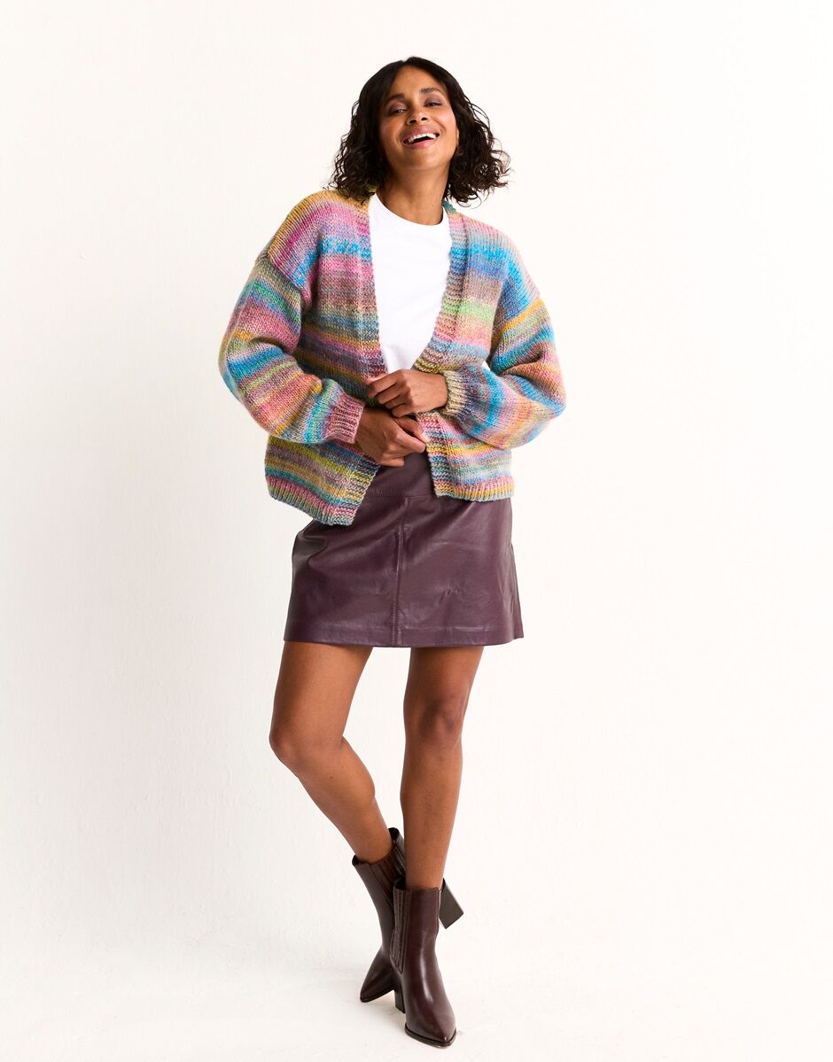 Healing Crystal Cardigan in Sirdar Jewelspun with Wool Chunky (10801)