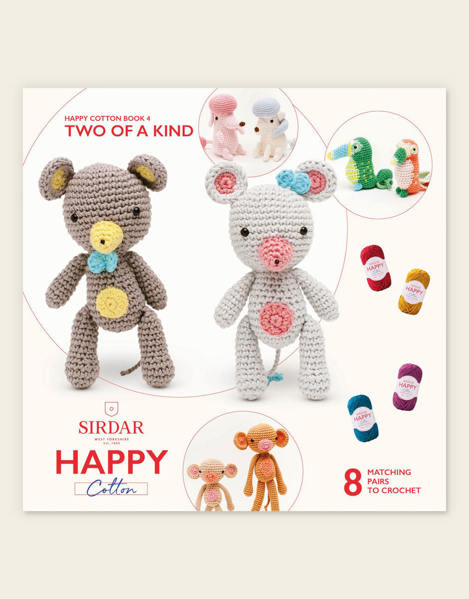 Sirdar Happy Cotton Book 4: Two of a Kind 2 (printed pattern book)
