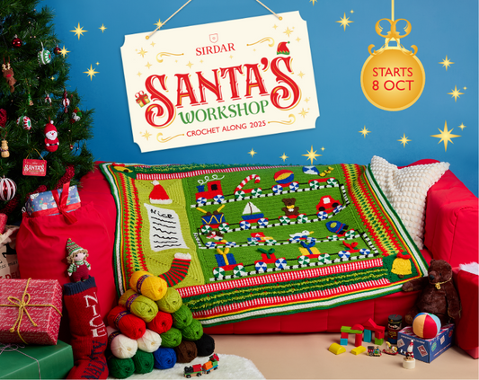 Sirdar Santa's Workshop Christmas Crochet Along - Official Yarn Pack