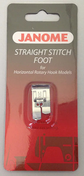 Janome Straight Stitch Foot for Horizontal Rotary Hook Models Cat B/C