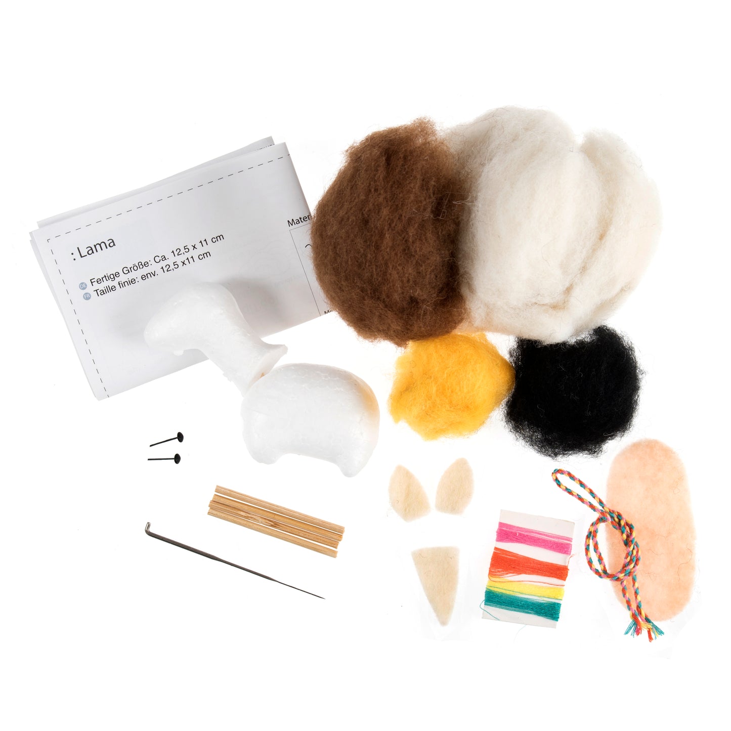 Trimits Needle Felting Kit: Llama