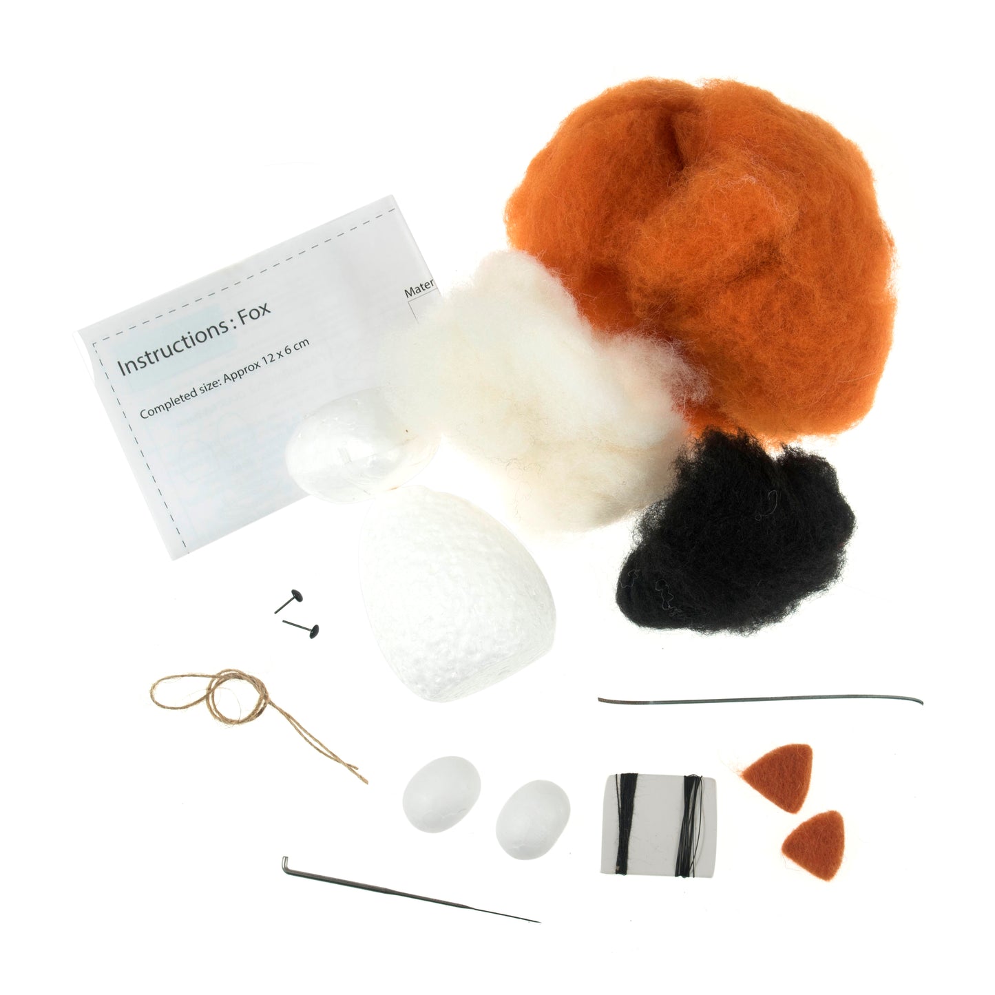 Trimits Needle Felting Kit: Fox