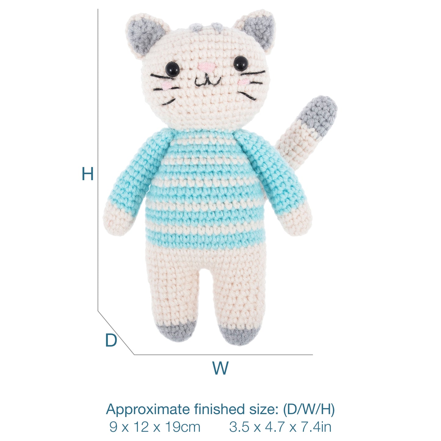 Trimits Amigurumi Crochet Kit: Cat