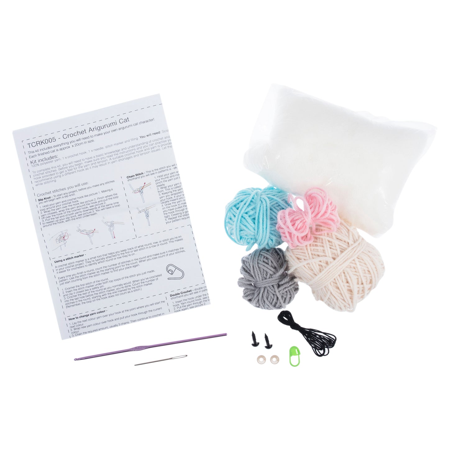 Trimits Amigurumi Crochet Kit: Cat