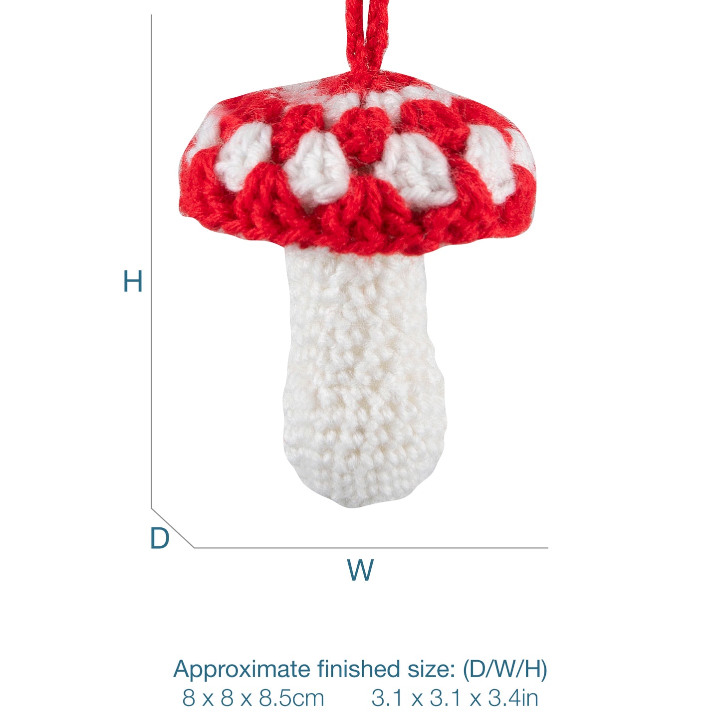 Trimits Crochet Kit: Toadstool