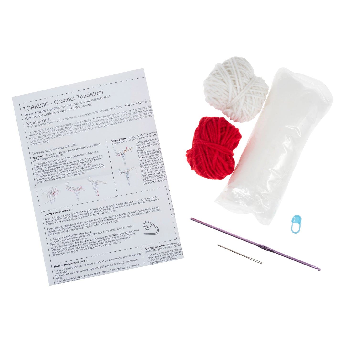 Trimits Crochet Kit: Toadstool
