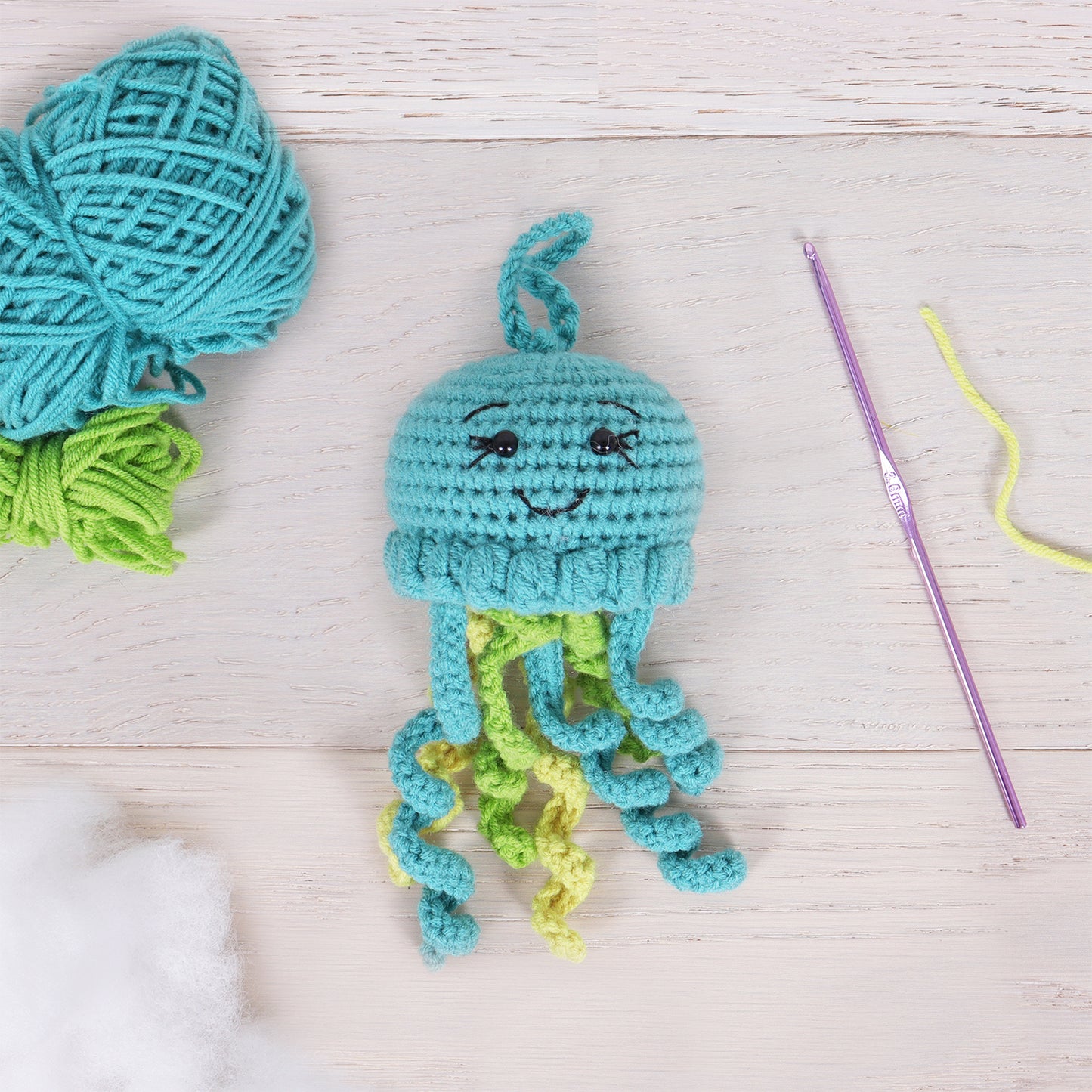 Trimits Amigurumi Crochet Kit: Jellyfish