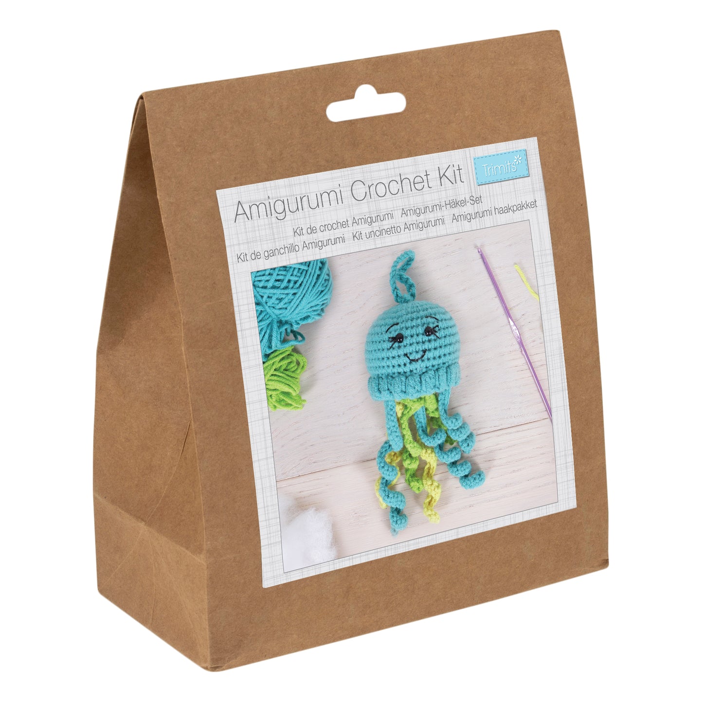 Trimits Amigurumi Crochet Kit: Jellyfish