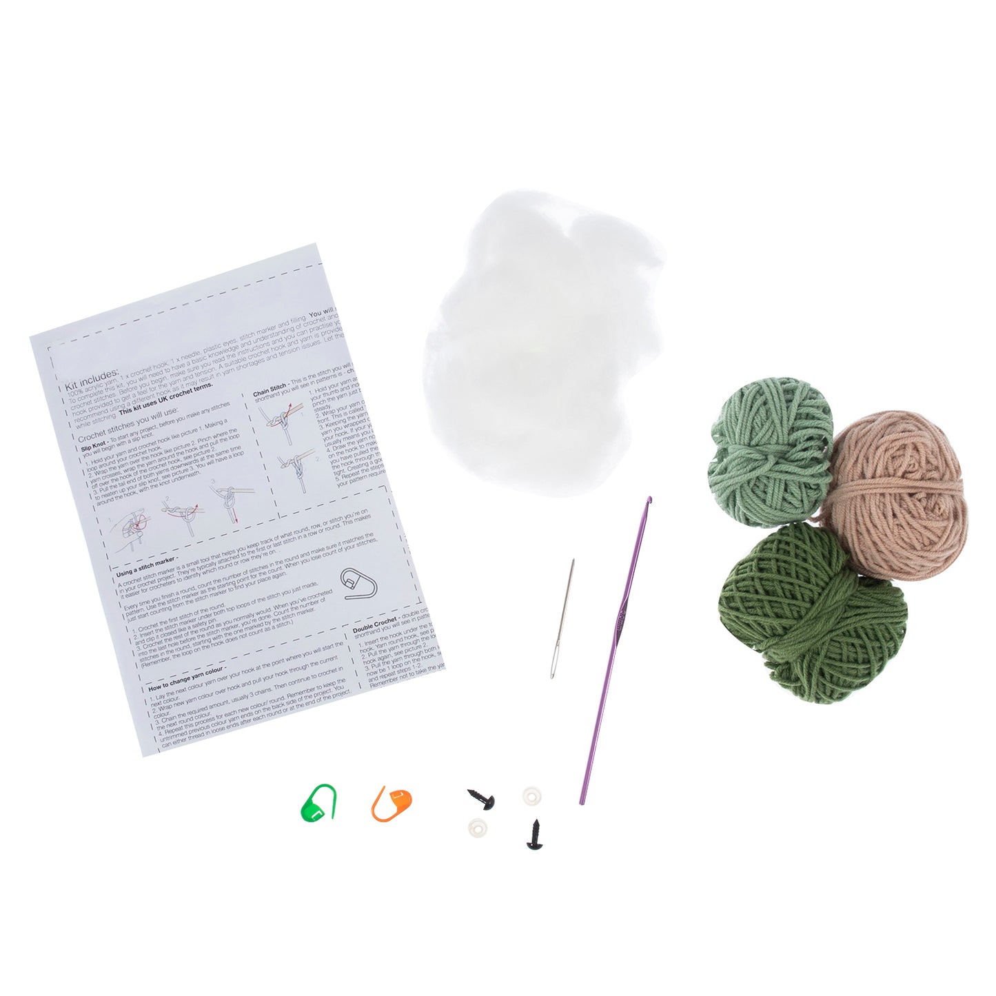 Trimits Amigurumi Crochet Kit: Tortoise