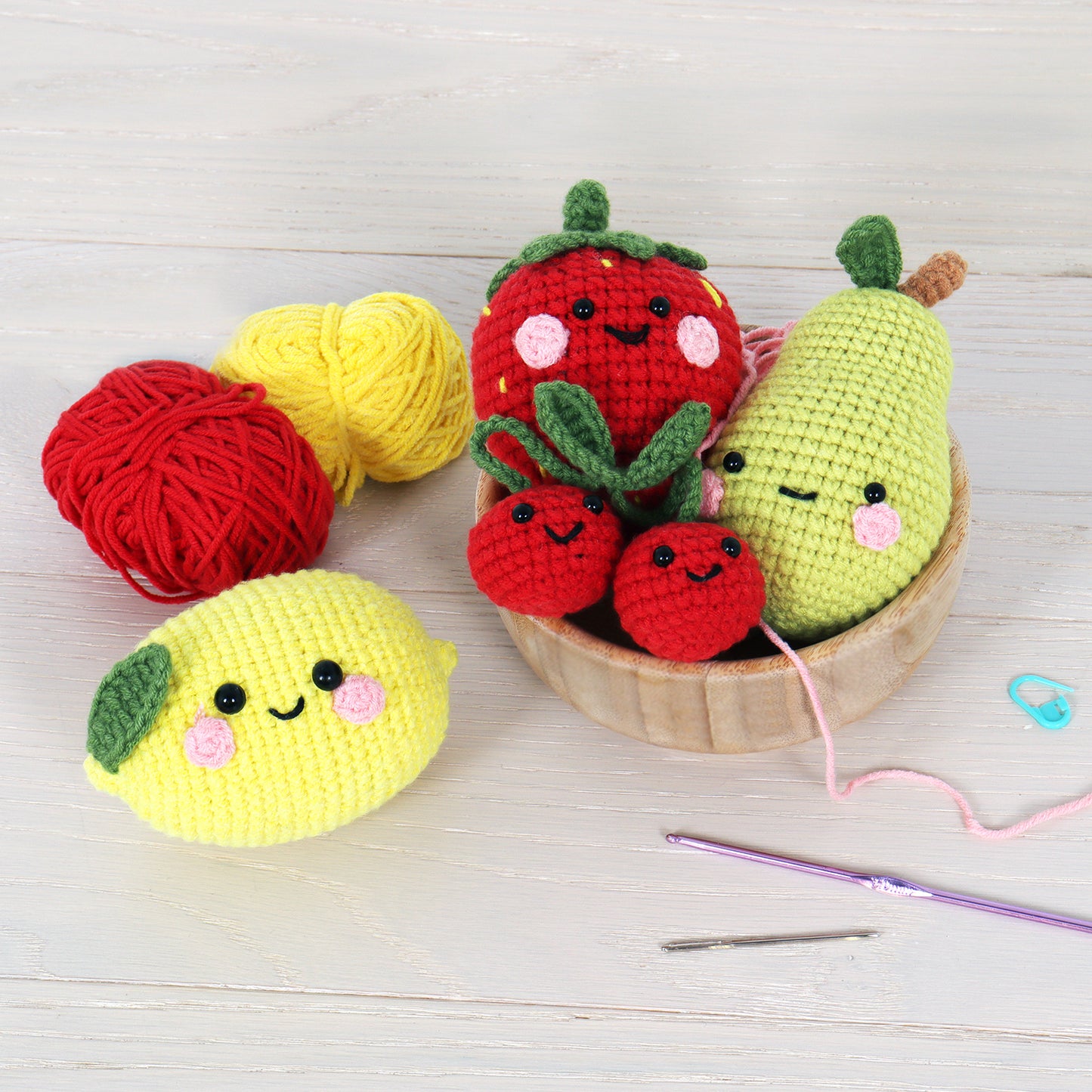 Trimits Amigurumi Crochet Kit: Fruit