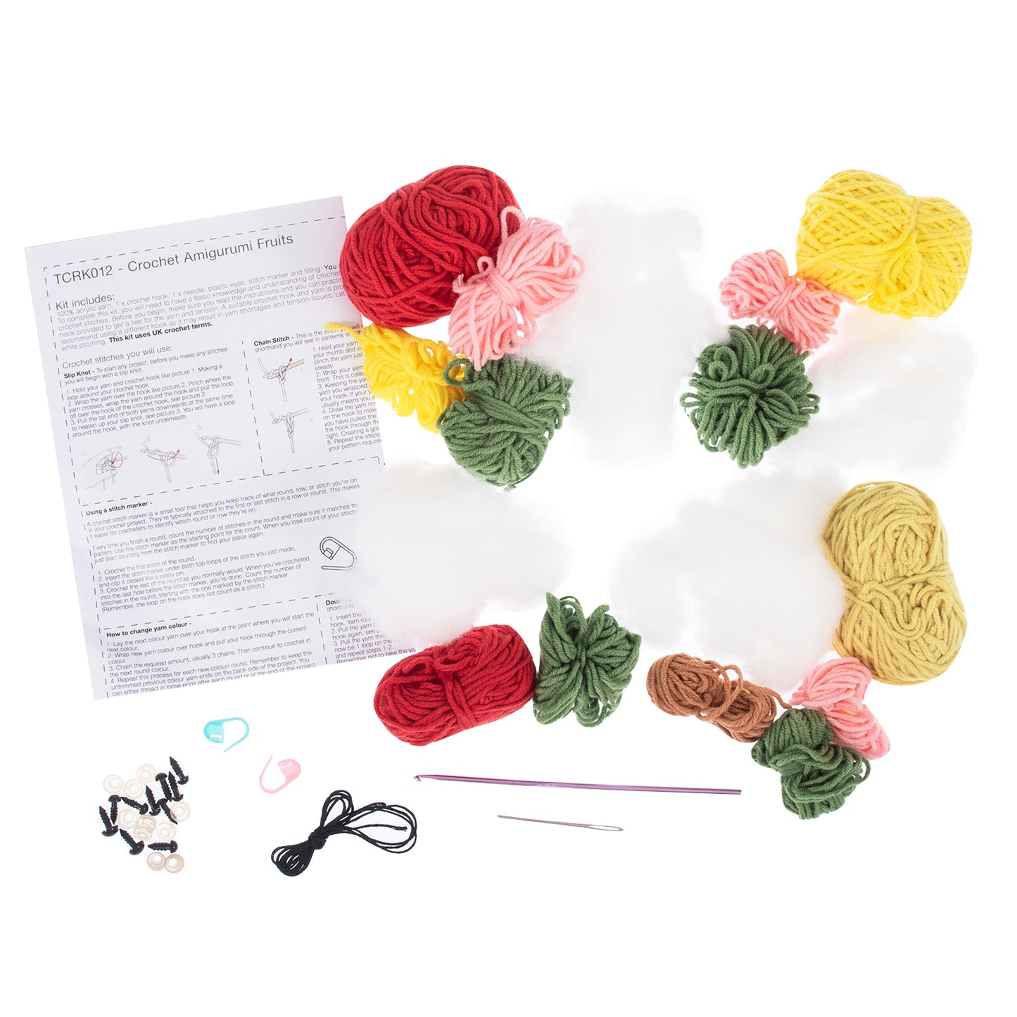 Trimits Amigurumi Crochet Kit: Fruit