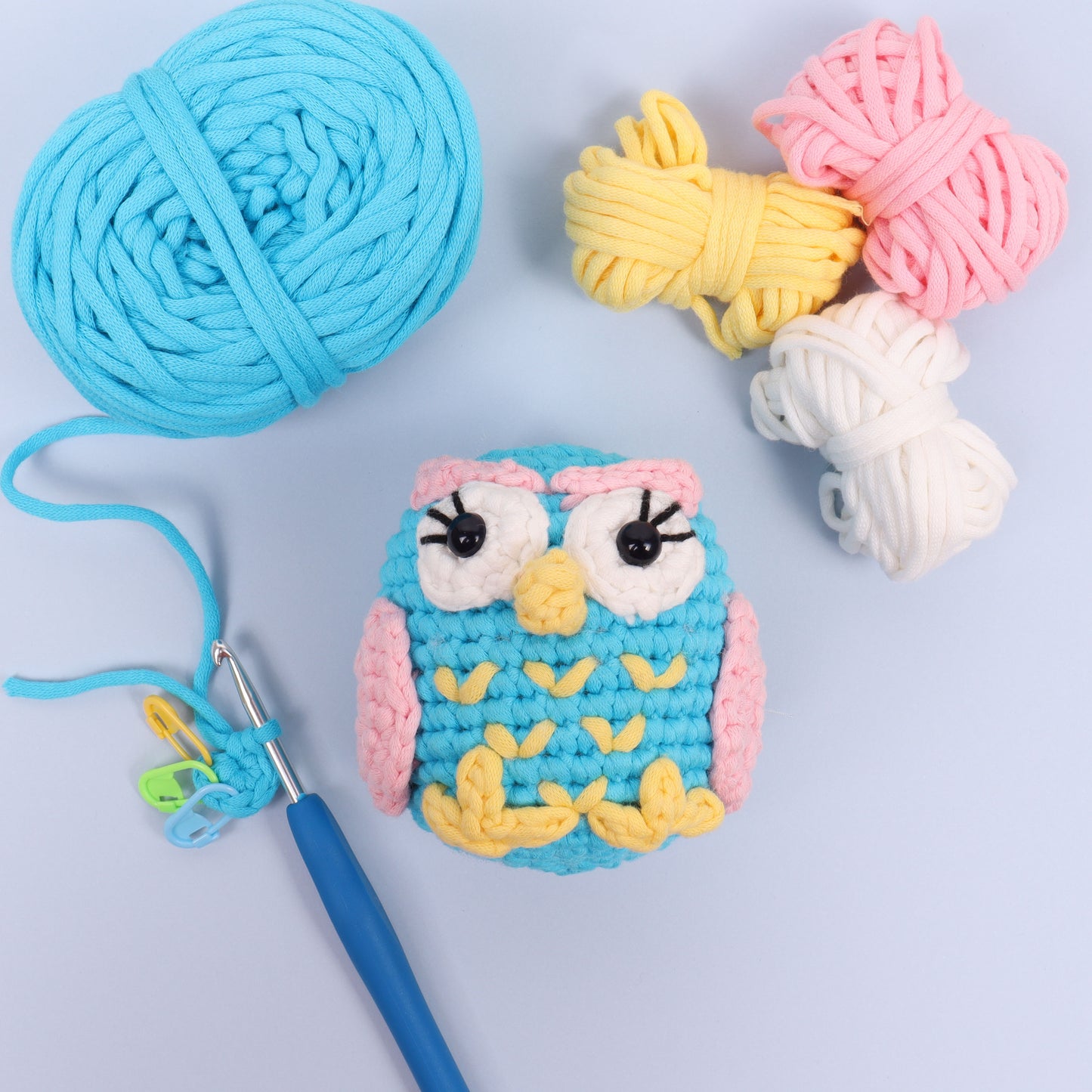 Trimits Beginners Amigurumi Crochet Kit: Owl