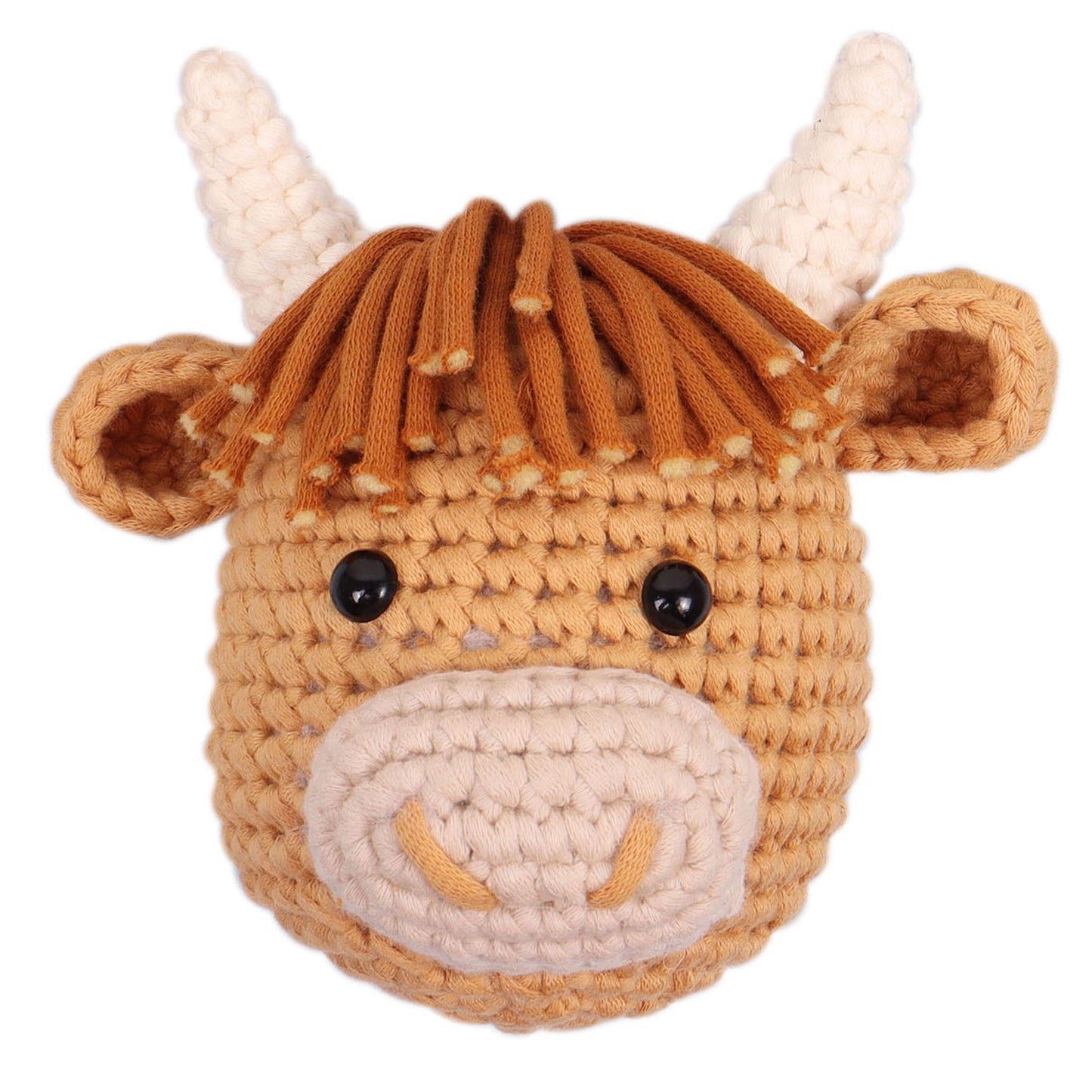 Trimits Beginners Amigurumi Crochet Kit: Highland Cow