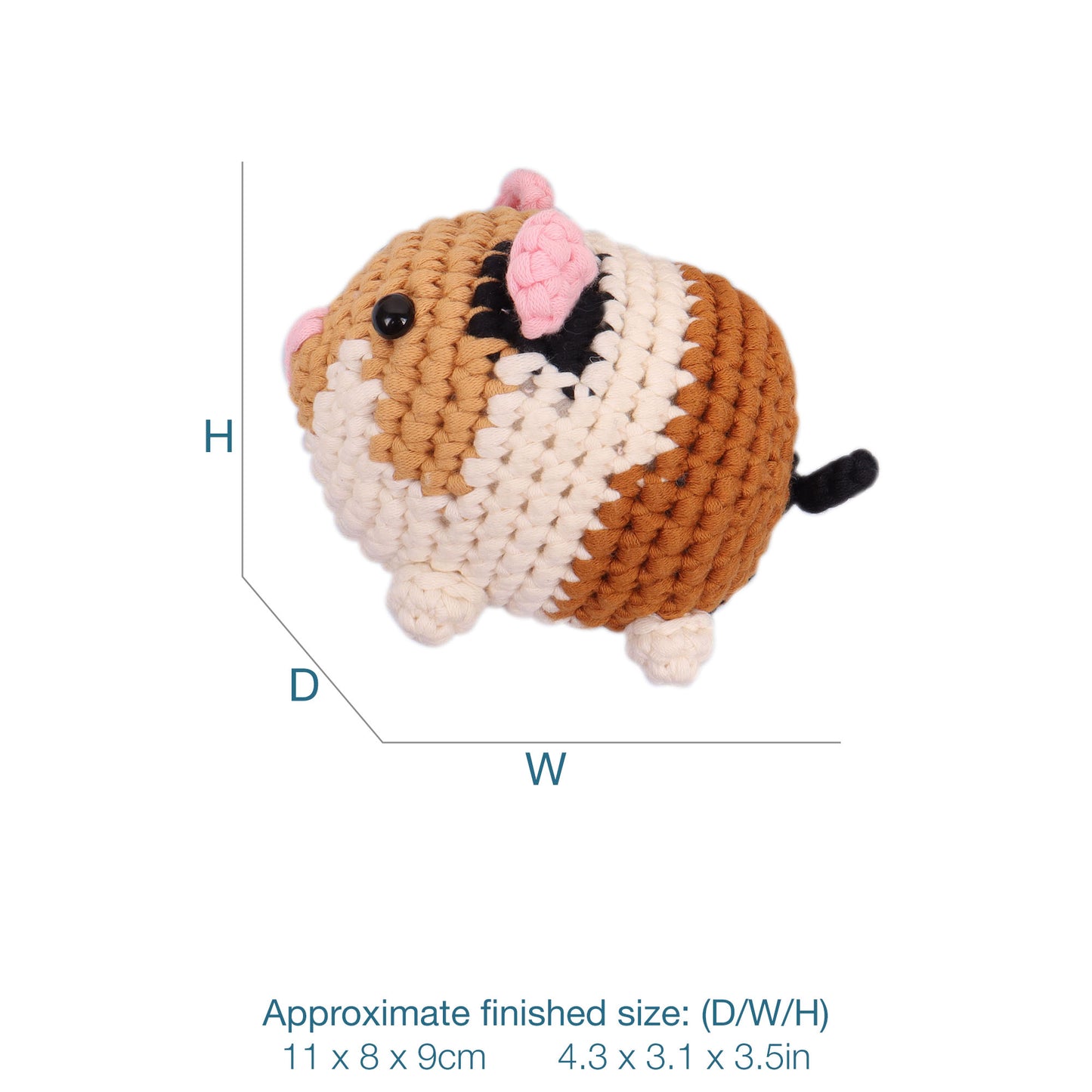 Trimits Beginners Amigurumi Crochet Kit: Guinea Pig