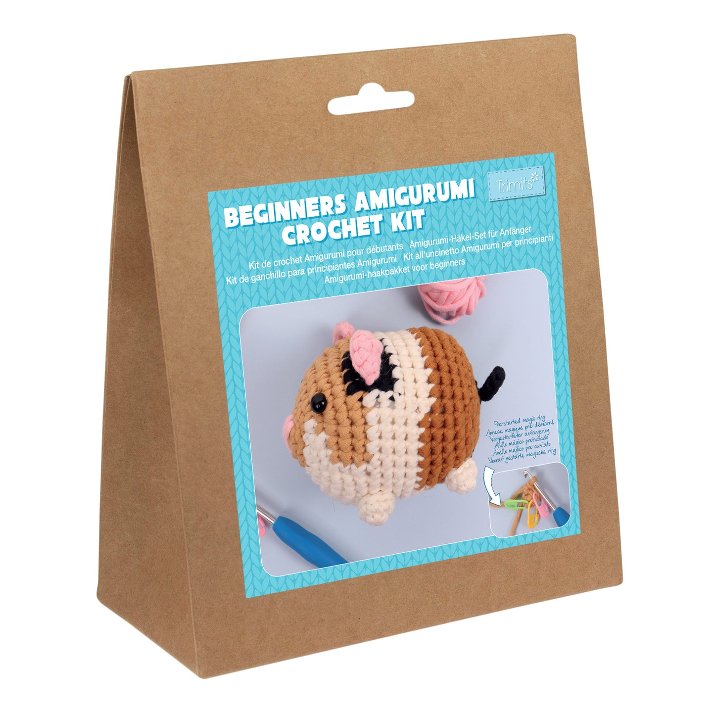 Trimits Beginners Amigurumi Crochet Kit: Guinea Pig