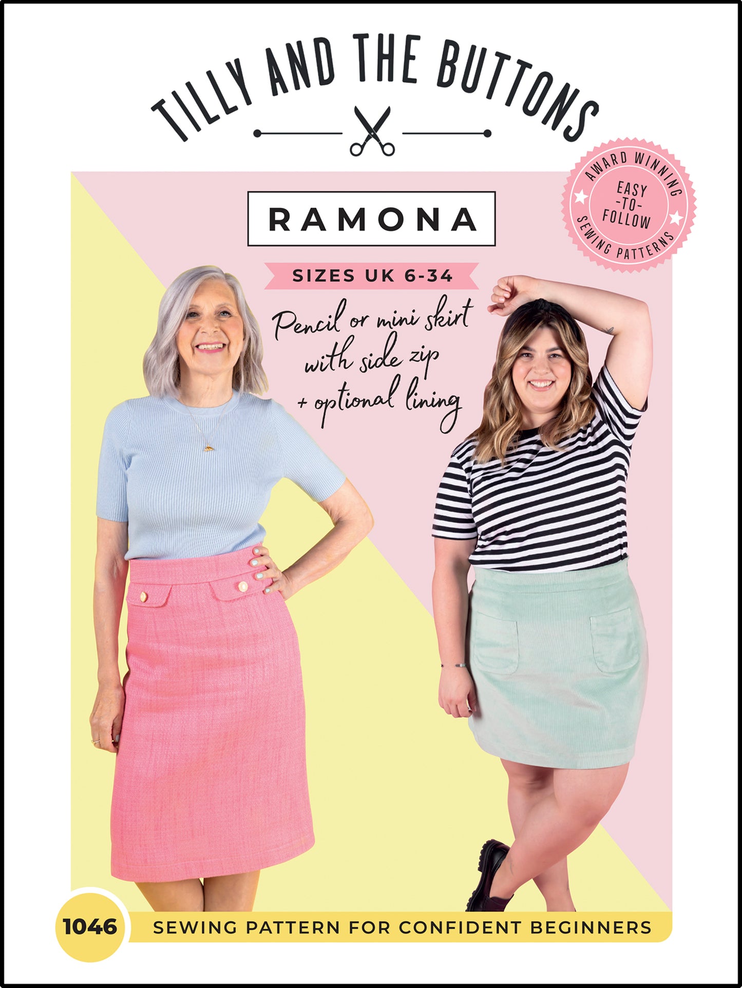 Ramona Skirt by Tilly and the Buttons (1046) (paper sewing pattern)
