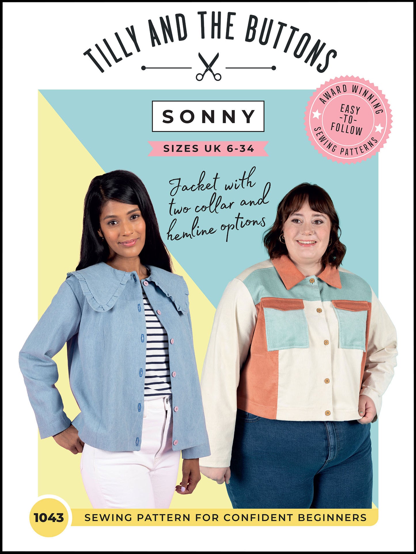 Sonny Jacket by Tilly and the Buttons (1043) (paper sewing pattern)