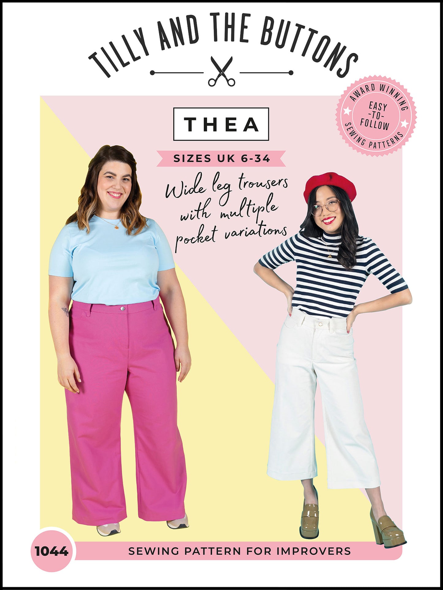 Thea Trousers by Tilly and the Buttons (1044) (paper sewing pattern)