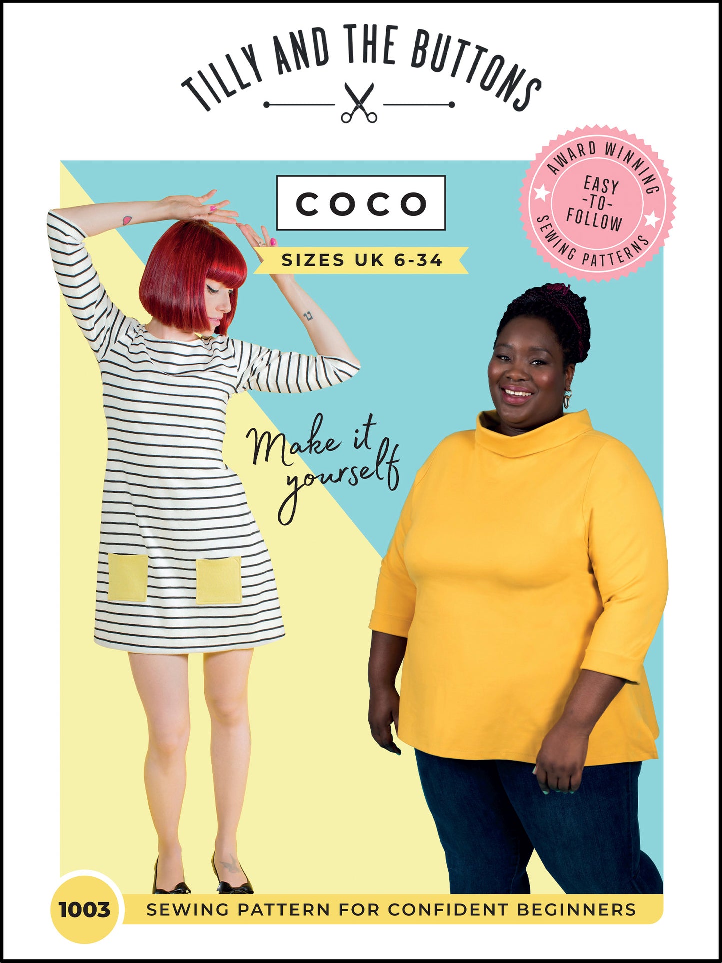 Coco Top and Dress by Tilly and the Buttons (1003) (paper sewing pattern)