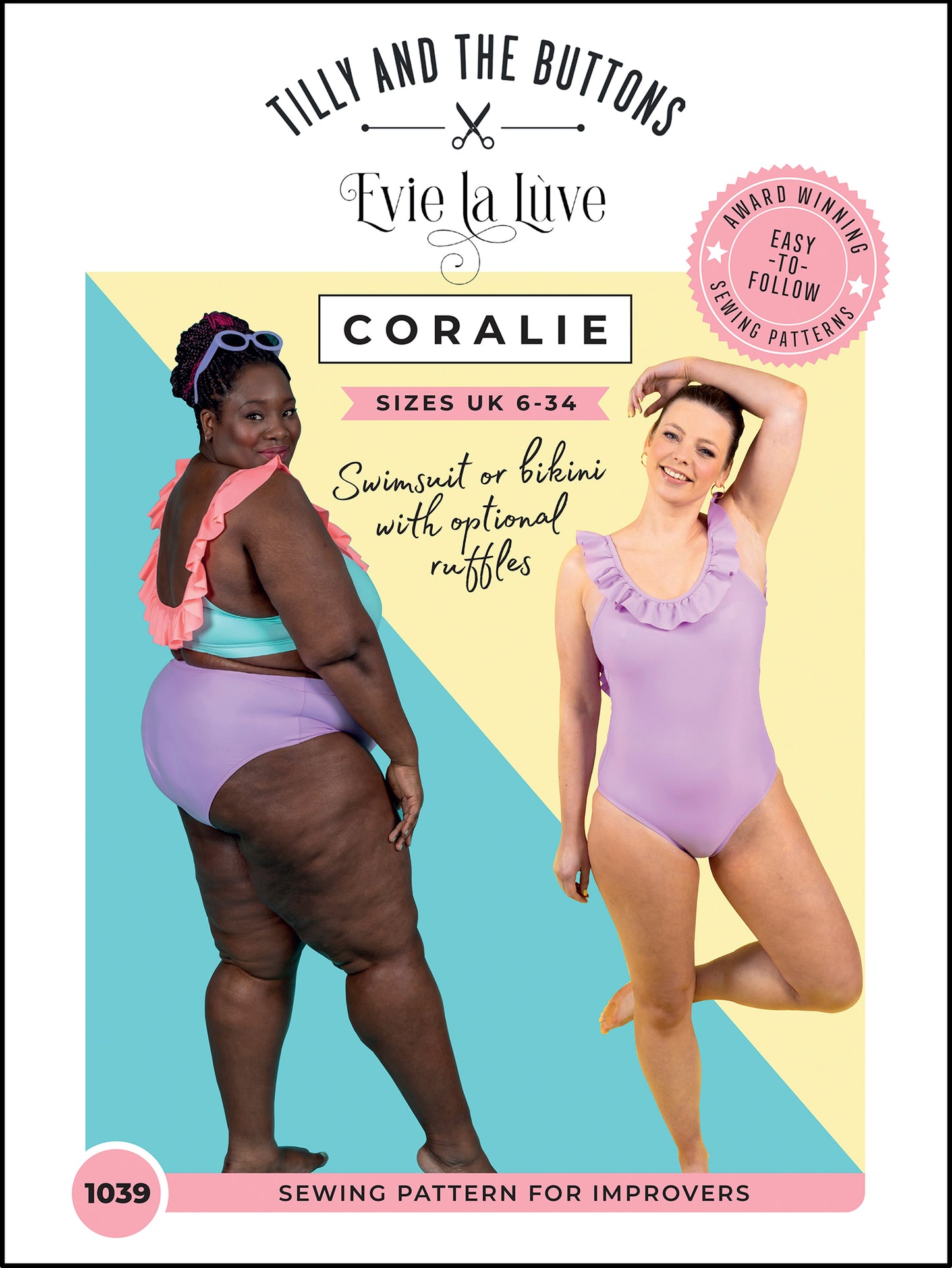 Coralie Swimwear by Tilly and the Buttons (paper sewing pattern)