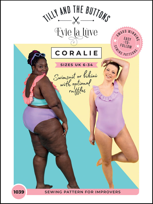 Coralie Swimwear by Tilly and the Buttons (paper sewing pattern)