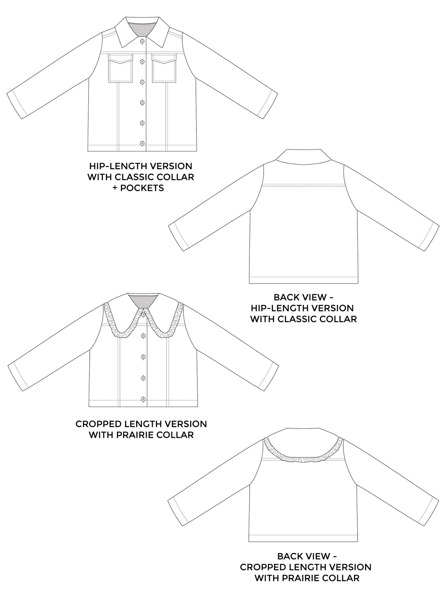 Sonny Jacket by Tilly and the Buttons (1043) (paper sewing pattern)