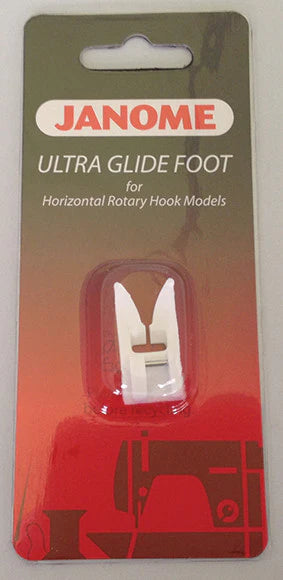Janome Ultra Glide Foot (Teflon) for Horizontal Rotary Hook Cat B/C Models