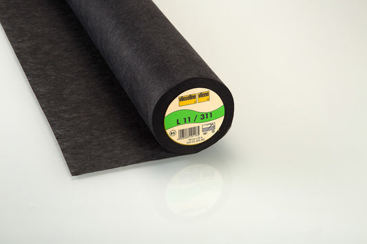 Vilene Sew-in Light Interfacing (L11/311) 90cm: Charcoal