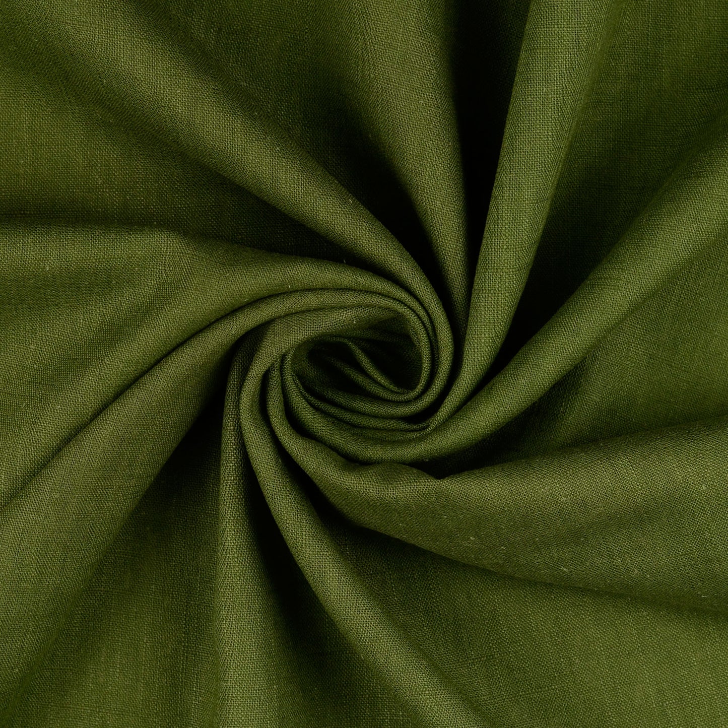 Washed Plain Linen: Jungle