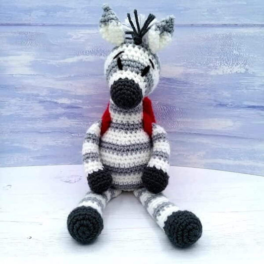 Julie the Zebra by Wee Woolly Wonderfuls