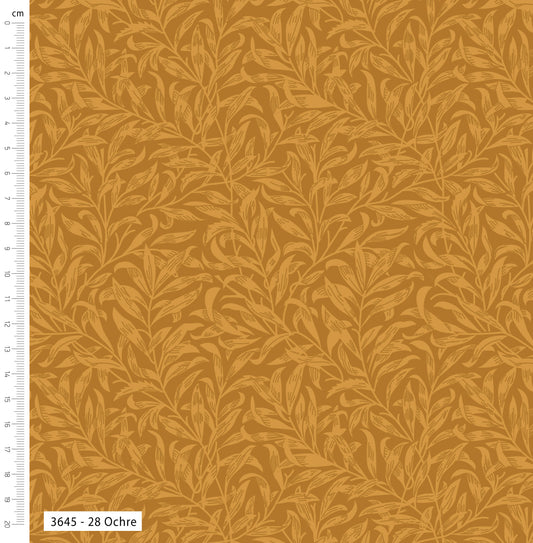 William Morris Willow Bough by Make + Believe Fabrics: Ochre