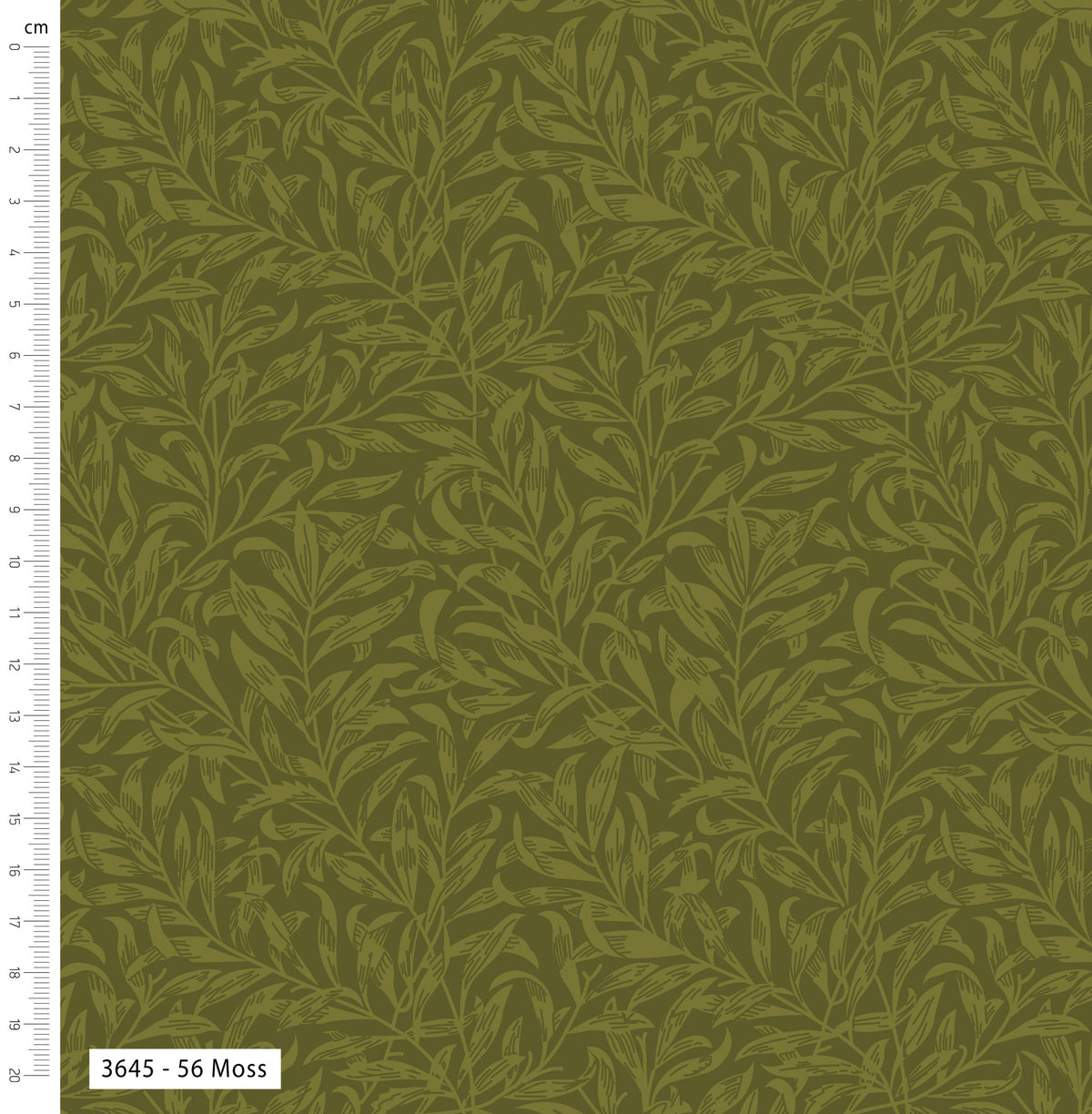 William Morris Willow Bough by Make + Believe Fabrics: Moss