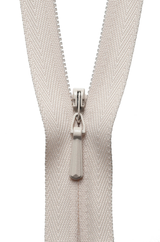 YKK Concealed Zip 20cm (8in): Mushroom (031)