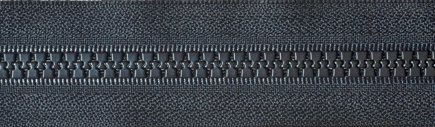 YKK Open End Heavyweight Zip 76cm (30in): Black (580)