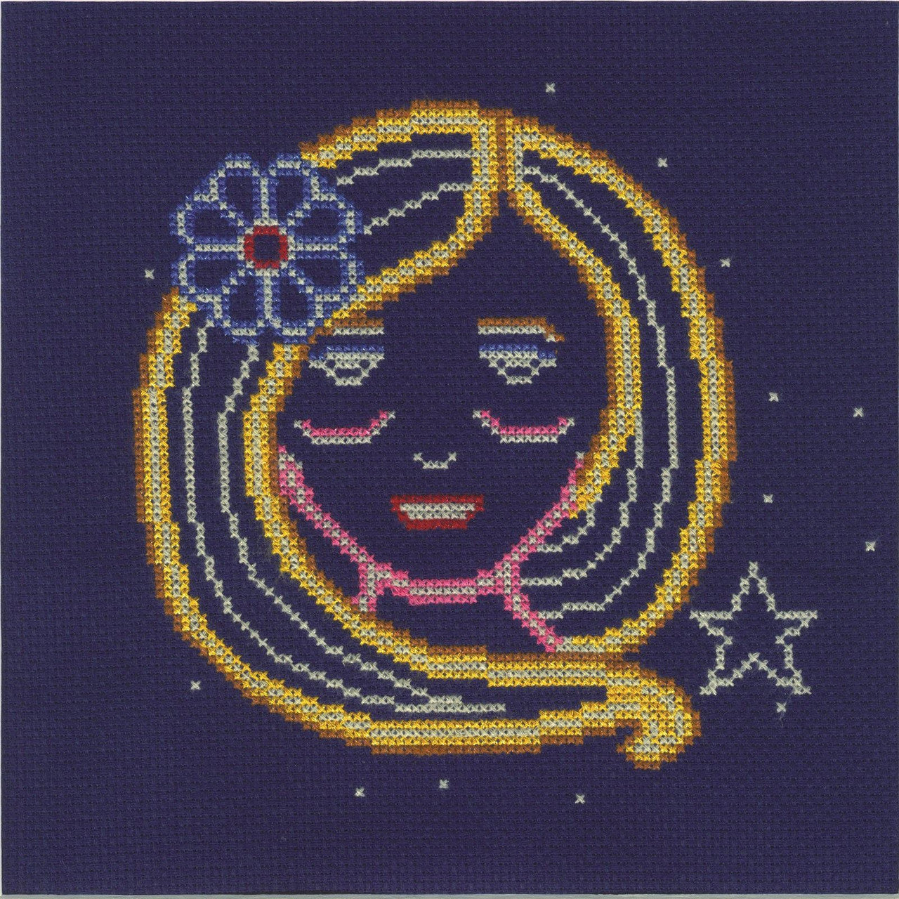 DMC Star Sign Cross Stitch Kit: Virgo