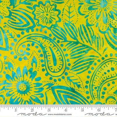 Bermuda Batiks by Moda Fabrics: Citrine (4359-26)