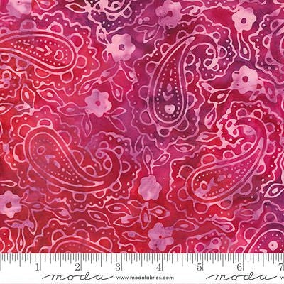 Bermuda Batiks by Moda Fabrics: Flamingo (4359-18)