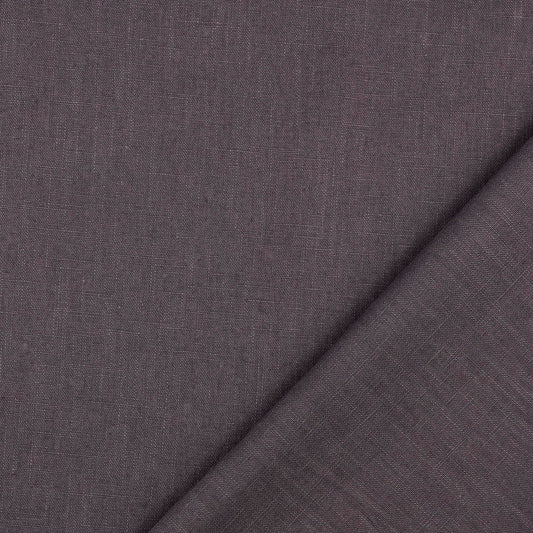 Washed Plain Linen: Charcoal