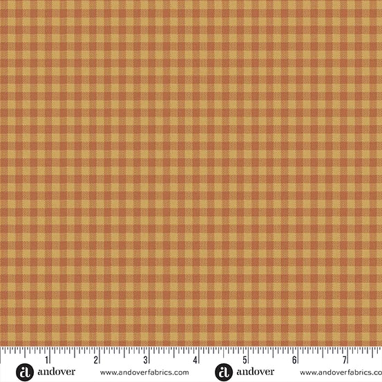 Quiltessential Minis by Laundry Basket Quilts: Mini Gingham - Cider