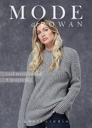 MODE at Rowan 4 Projects Cashmere Tweed (pattern book)