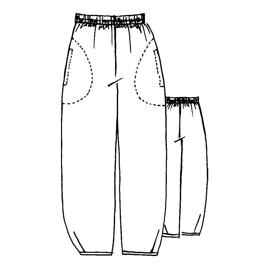 Demi Pants by Tessuti (paper sewing pattern)
