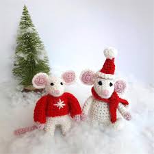 Baby Mice by Wee Woolly Wonderfuls